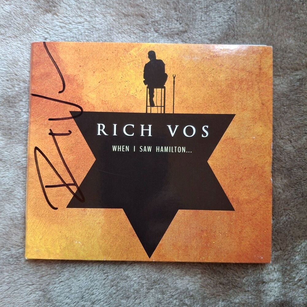 Rich Vos - When I Saw Hamilton... Stand-Up Comedy CD (Gatefold Digipak) SIGNED